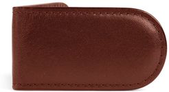 Leather Money Clip - Brown