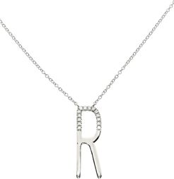 Diamond Initial Pendant Necklace (Nordstrom Exclusive)