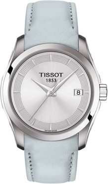 Tissot Women's Couturier Leather Strap Watch, 32mm at Nordstrom Rack
