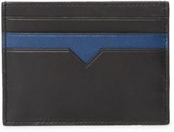 Finn Rfid Leather Card Case - Black