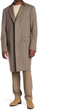 THOMAS PINK Covert Wool Top Coat at Nordstrom Rack