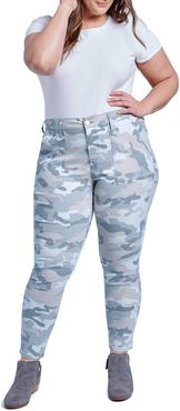 Seven7 High Waisted Camo Utility Jeans at Nordstrom Rack