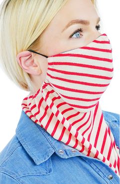 Adult Cotton Blend Face Mask & Neck Drape