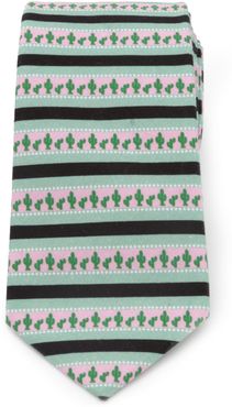 Texas Cactus Cotton Tie