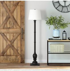 Addison and Lane Minnie Farmhouse Empire Shade Blackened Bronze Lamp at Nordstrom Rack