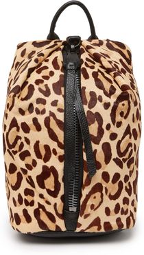 Aimee Kestenberg Tamitha Novelty Leather & Genuine Calf Hair Mini Backpack at Nordstrom Rack