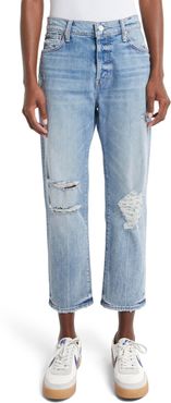 The Scrapper High Rise Ankle Crop Jeans