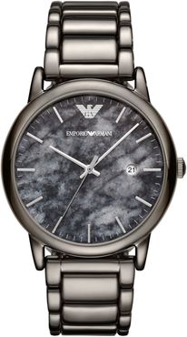 EMPORIO ARMANI SWISS MADE Men's Luigi 3-Hand Quartz Bracelet Watch, 43mm at Nordstrom Rack