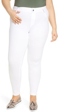 Plus Size Women's Hue Ultrasoft Denim Leggings