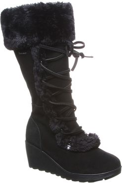 BEARPAW Minka Faux Fur Suede Tall Boot at Nordstrom Rack