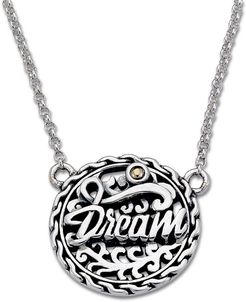 Samuel B Jewelry Sterling Silver & 18K Gold Dream Pendant Necklace at Nordstrom Rack
