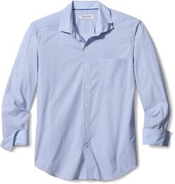 Newport Coast Fine Line Stripe Button-Up Shirt