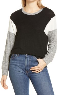 Colorblock Dolman Top