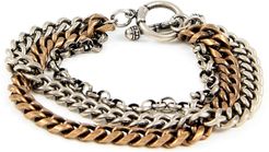 Mixed Metal Chain Bracelet