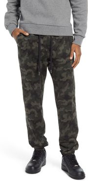 Camo Stretch Cotton Joggers