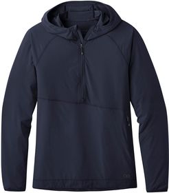 Astroman Sun Women'S Half Zip Hoodie