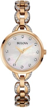 Bulova Women's Crystal Accented Bracelet Watch, 28mm at Nordstrom Rack