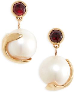 Pomme Pearl Drop Earrings