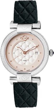 Gevril Women's GV2 Berletta Diamond Apple Vegan Strap Watch, 37mm - 0.0044 ctw at Nordstrom Rack