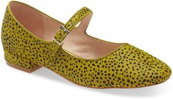 Kemp Genuine Calf Hair Mary Jane Flat