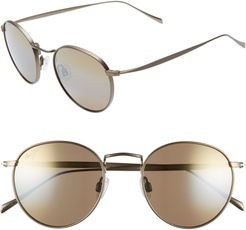 Nautilus 50mm Polarizedplus2 Round Sunglasses - Antique Bronze/ Hcl Bronze