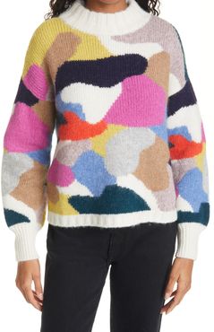Kit Multicolor Alpaca & Wool Blend Sweater