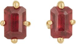 Guinevere Ruby Stud Earrings