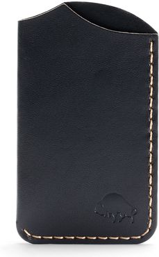 No. 1 Leather Card Case - Black