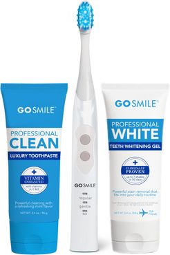 Go Smile Sonic Blue Smart Brush Whitening Kit