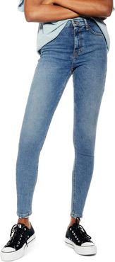 Topshop Jamie Fray Hem High Waist Skinny Jeans