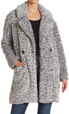 Lucky Brand Frosted Faux Shearling Fleece Coat at Nordstrom Rack