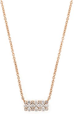 Gatsby Horizontal Diamond Pendant Necklace (Nordstrom Exclusive)