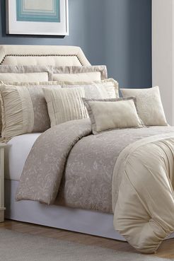 Modern Threads Queen Jardin Jacquard Comforter Set - Tan at Nordstrom Rack