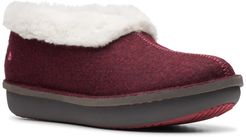 Clarks Step Flow Low Faux Fur Lined Slipper at Nordstrom Rack