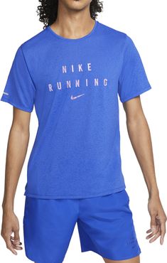 Dri-Fit Miler Reflective Running T-Shirt
