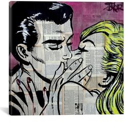 iCanvas Shut Up And Kiss Me by Loui Jover at Nordstrom Rack