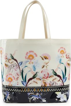 Decadence Large Icon Tote - White