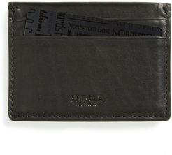 Leather Card Case - Black