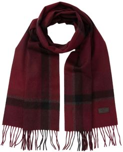 Hickey Freeman Ombre Plaid Cashmere Scarf at Nordstrom Rack