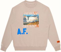 Heron A.f. Men's Graphic Sweatshirt