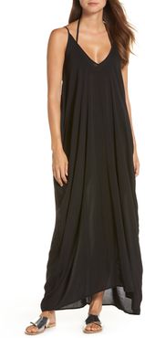 V-Back Cover-Up Maxi Dress