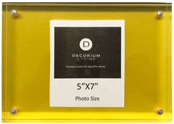 R16 HOME Neon Yellow Block Frame 5" x 7" at Nordstrom Rack