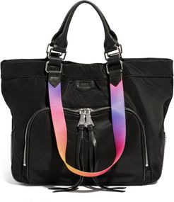 Lighten Up Convertible Tote - Black