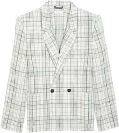 Billy Reid Double Breasted Plaid Jacket at Nordstrom Rack