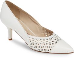 Pinza Perforated Pointy Toe Pump
