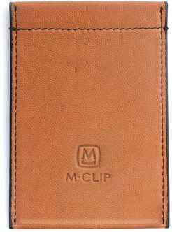 M-Clip Rfid Card Case - Brown