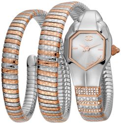 Just Cavalli Women's Just Glam Wraparound Bracelet Watch, 22mm at Nordstrom Rack