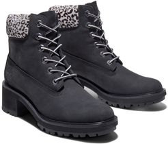 Kinsley Waterproof Combat Boot With Genuine Calf Hair Trim