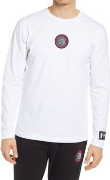 X Nba Threesixty Toronto Raptors Long Sleeve Logo T-Shirt