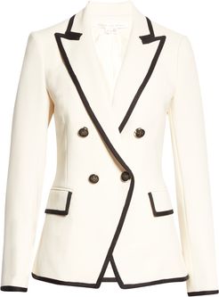 Harriet Contrast Cutaway Dickey Blazer